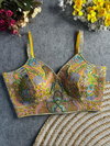 Rk Blouse Heavy Italian Silk With Heavy Embroidery Sequence Work Blouse Bulk Orders In India